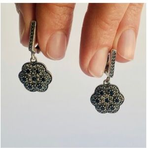 Vintage Silver 925 Earrings